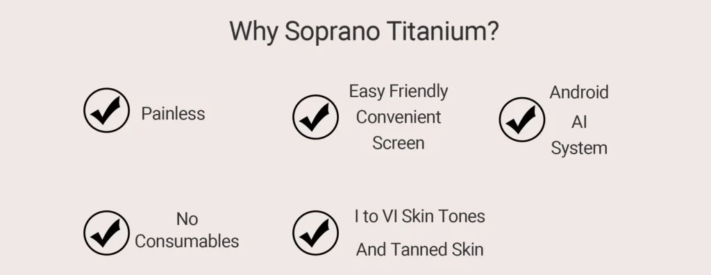 why soprano laser machine